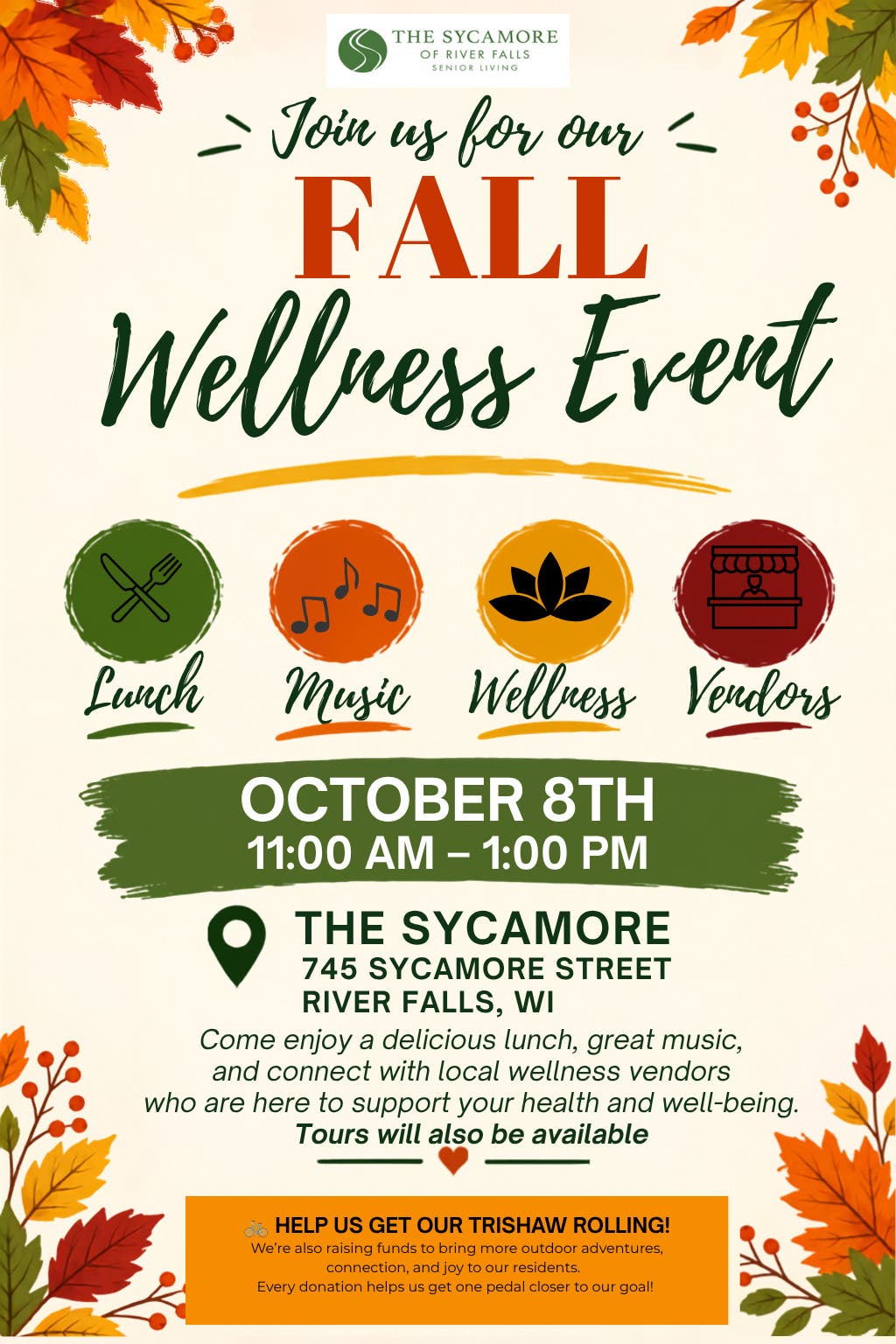 Sycamore Fall Wellness Event
