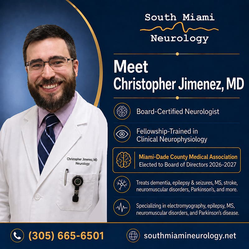 Christopher Jimenez, MD, Elected to the Board of the Miami-Dade County Medical Association
