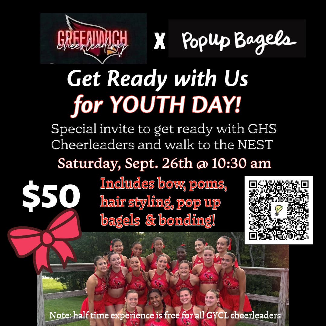 GHS Cheer to host Gameday Experience & Breakfast for Youth Day on Sept 26th!
