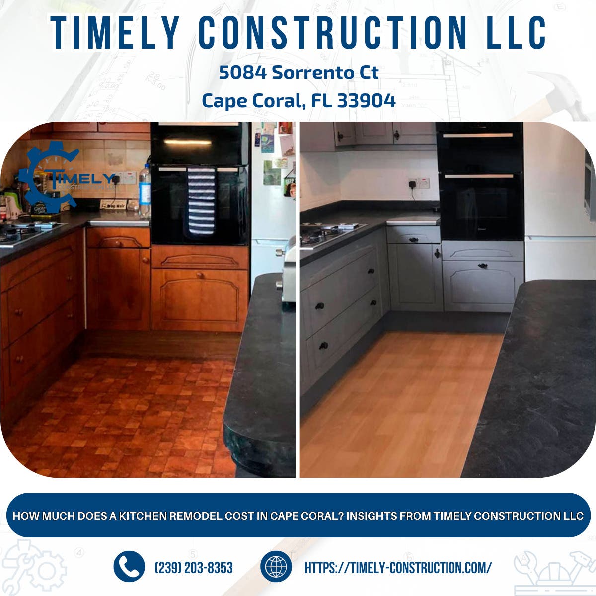 How Much Does a Kitchen Remodel Cost in Cape Coral? Insights From Timely Construction LLC