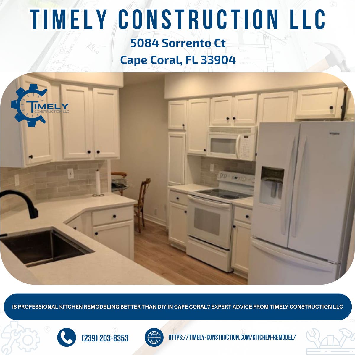Is Professional Kitchen Remodeling Better Than DIY in Cape Coral? Expert Advice From Timely Construc