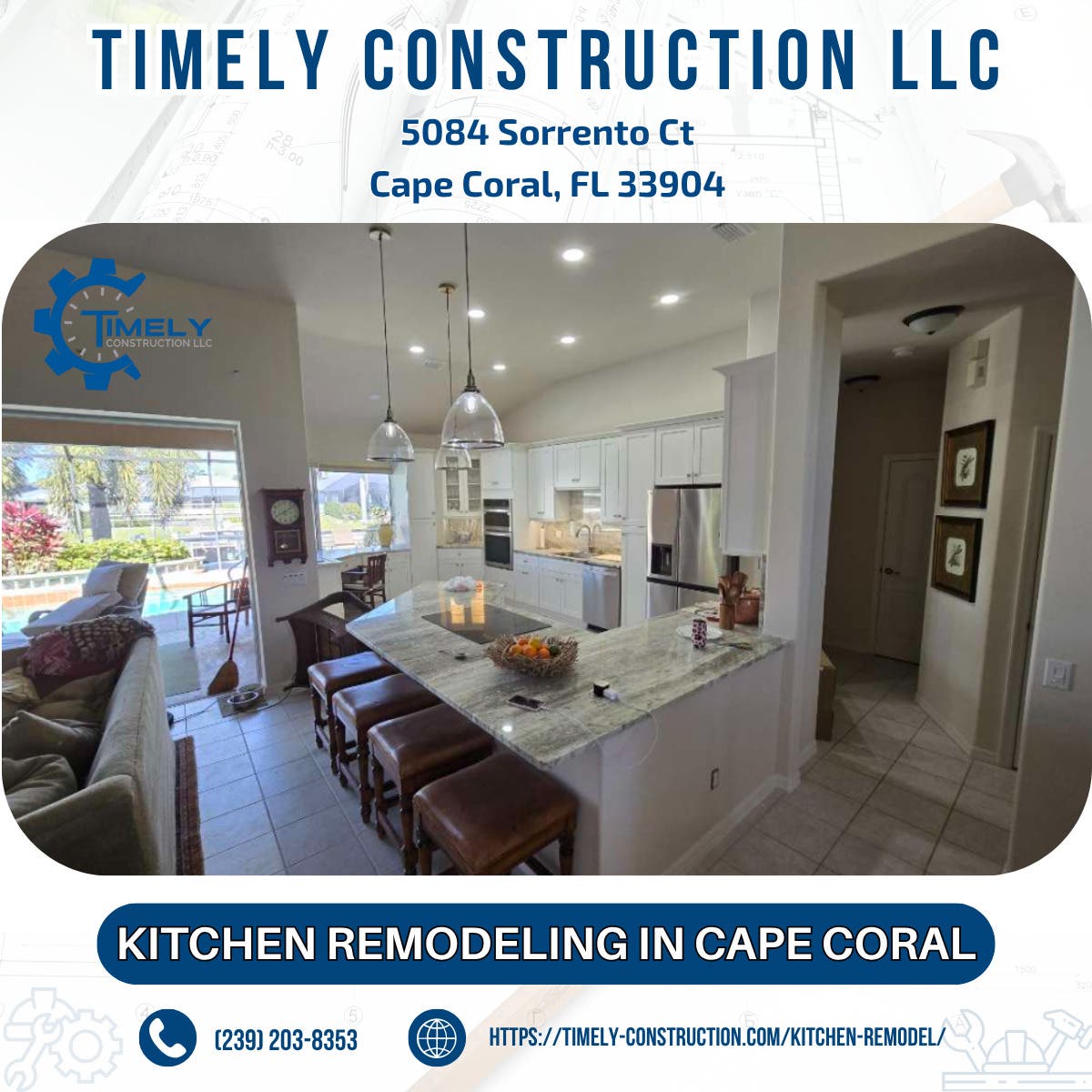 Kitchen Remodeling in Cape Coral - Timely Construction LLC