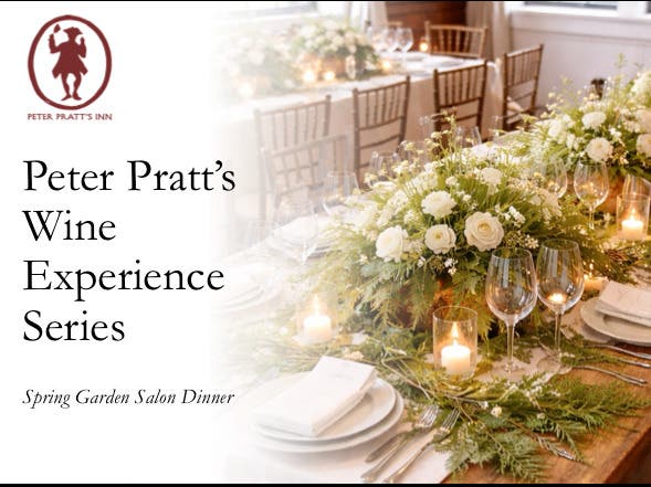 Spring Garden Salon Dinner