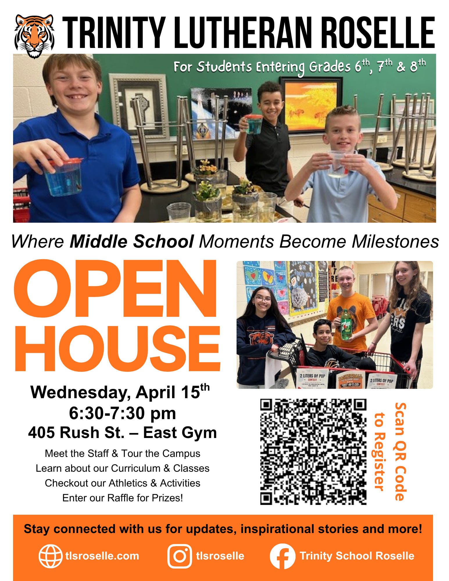 Trinity Middle School OPEN HOUSE