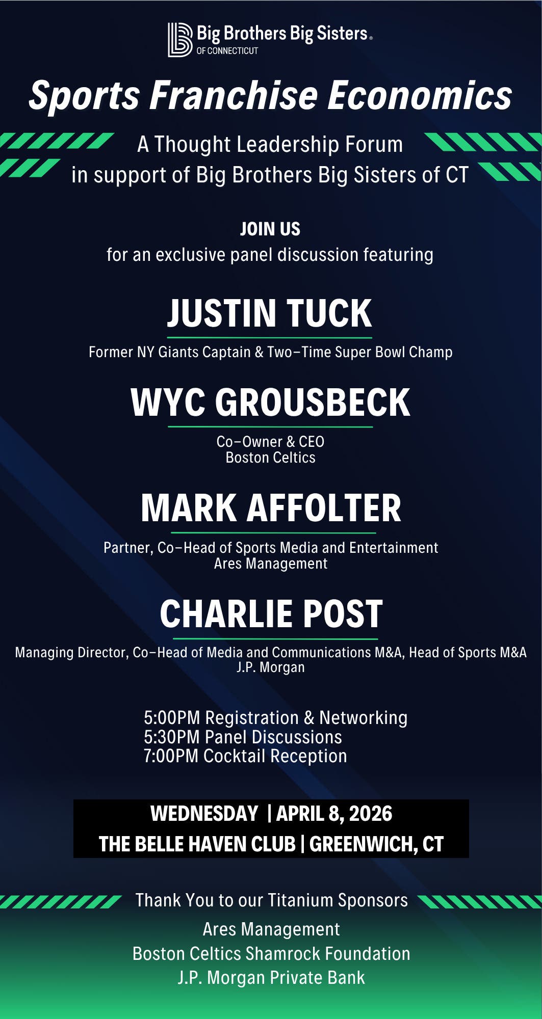 A Thought Leadership Forum in support of Big Brothers Big Sisters of Connecticut