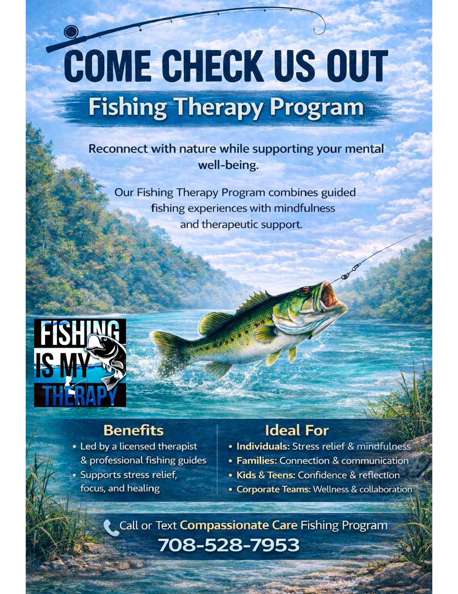 Why Fishing Programs Mar 31 | Fishing Therapy Program | Frankfort, IL Patch
