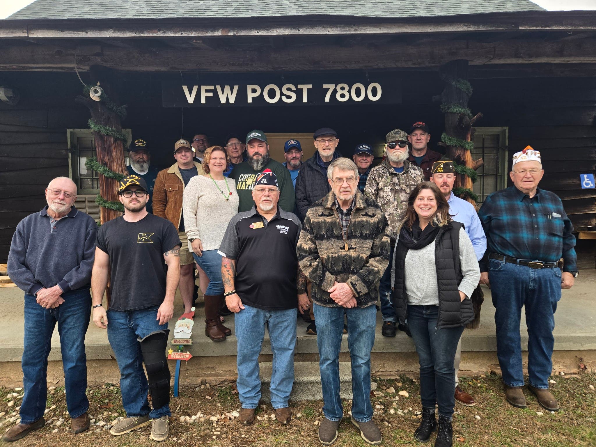 Monthly VFW Post 7800 meeting