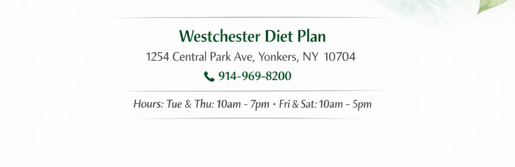 Westchester Diet Plan
