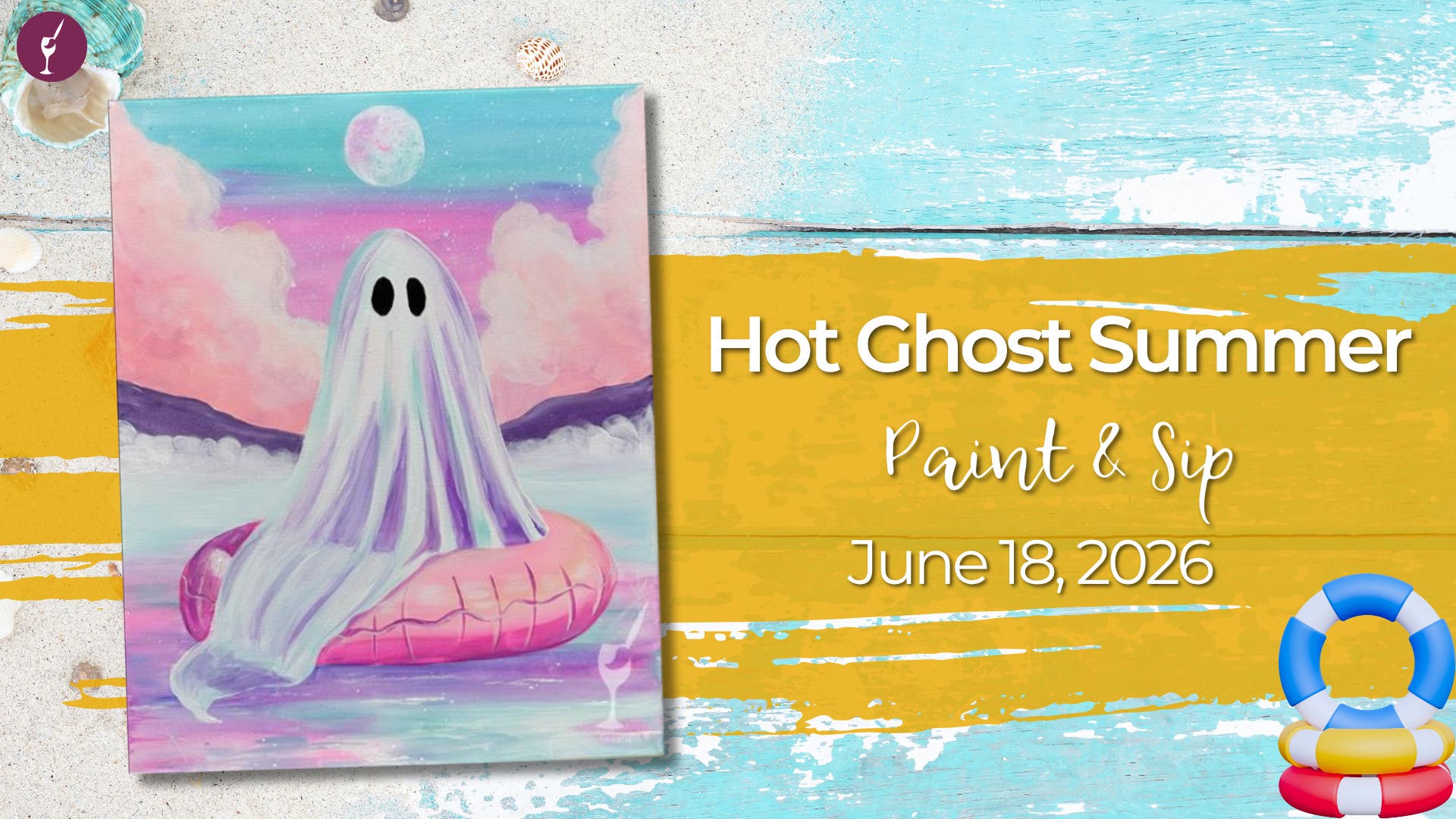 Hot Ghost Summer | Paint & Sip