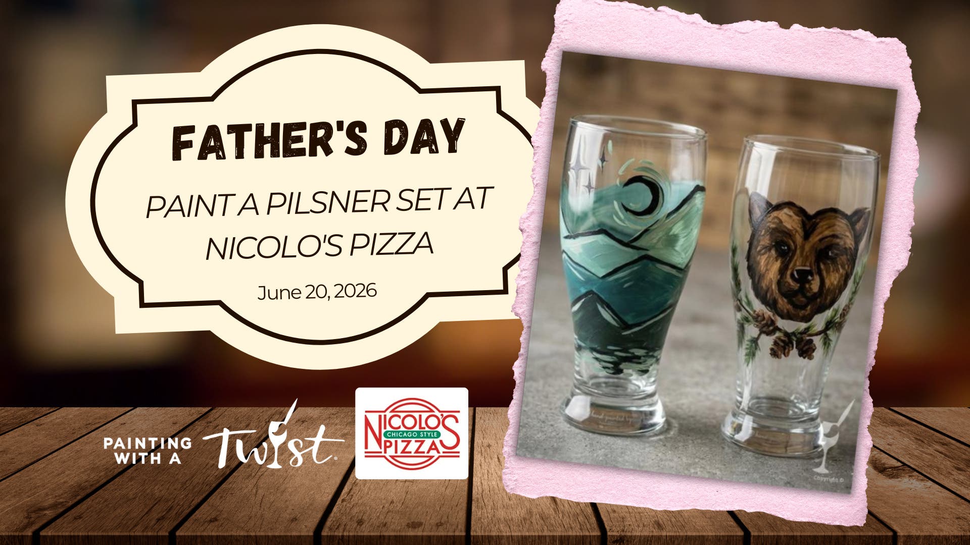 Father's Day Paint a Pilsner | Paint & Sip