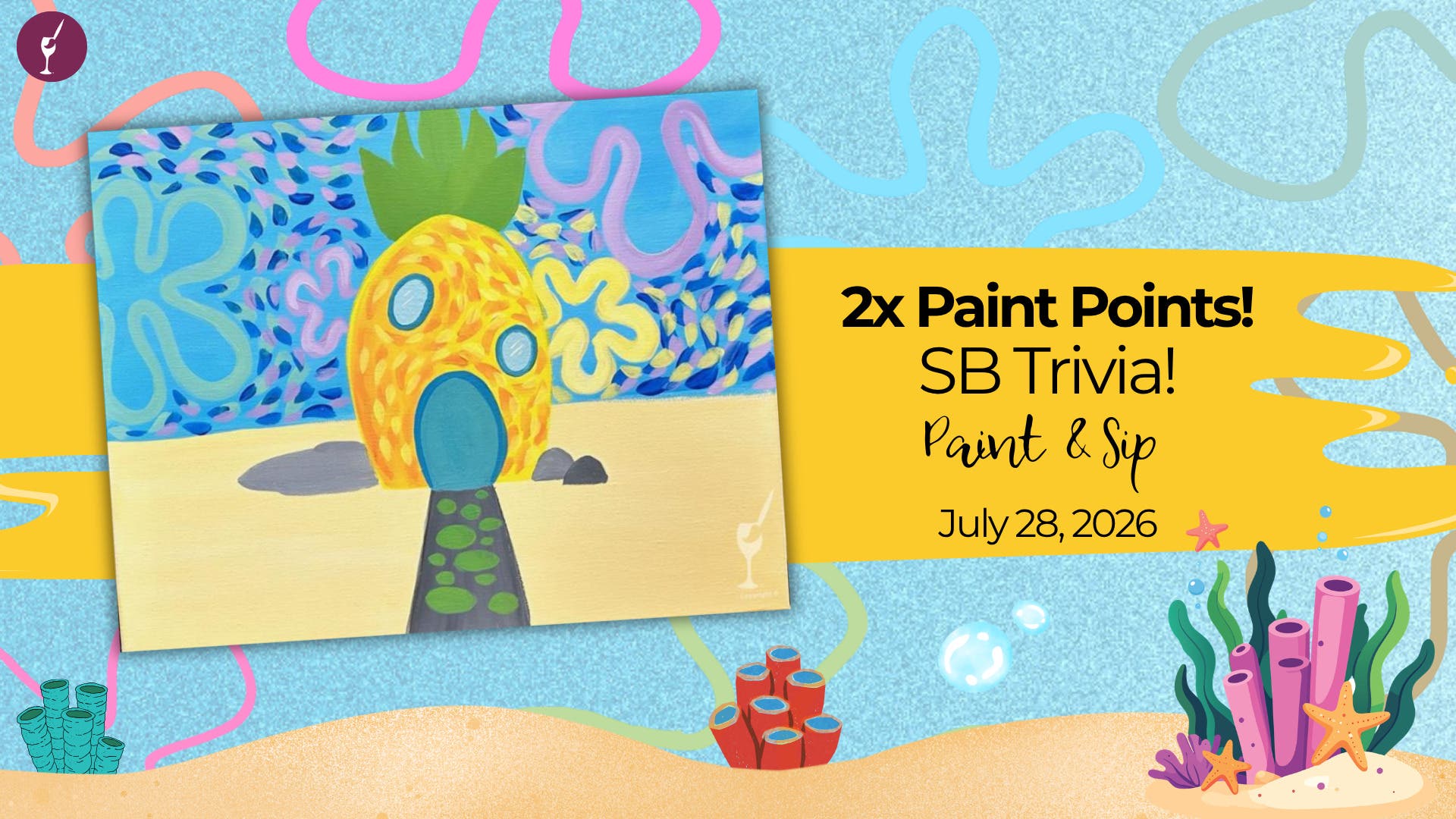 2x Paint Points | SB Trivia + Paint & Sip