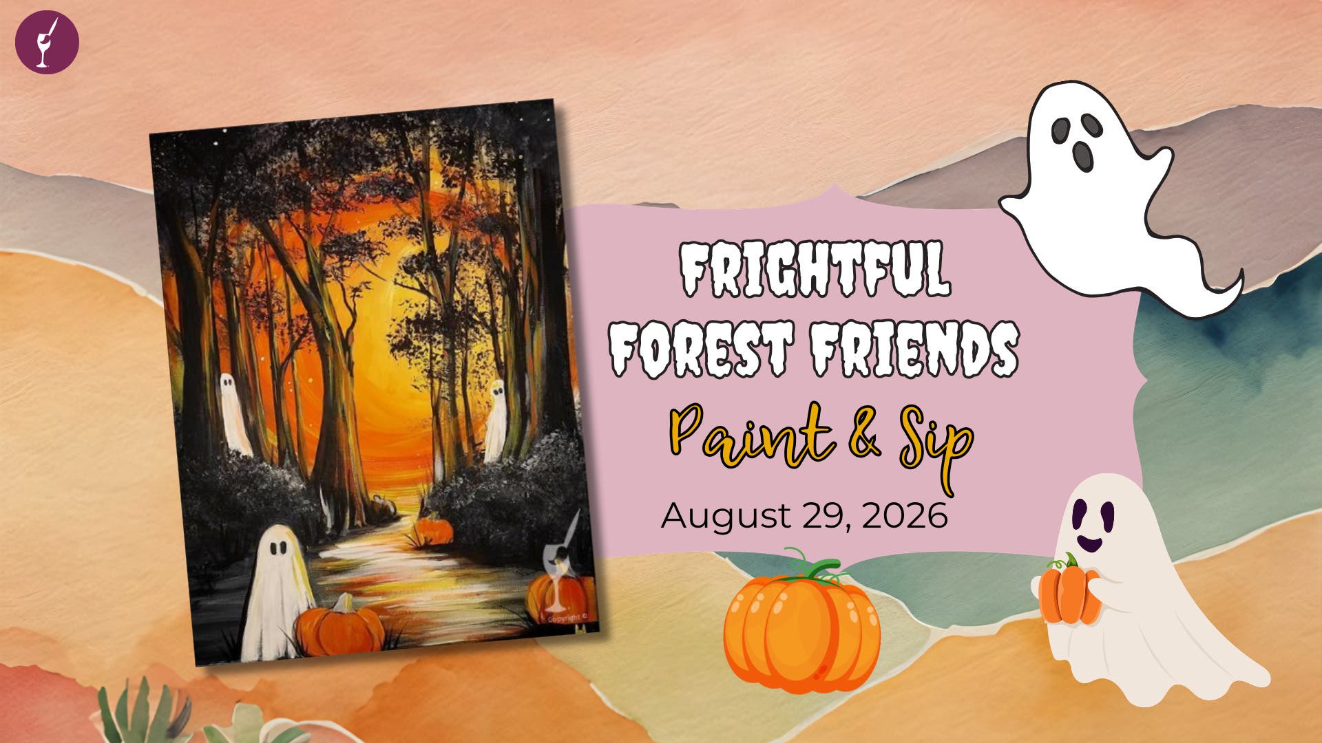 Frightful Forest Friends | Paint & Sip