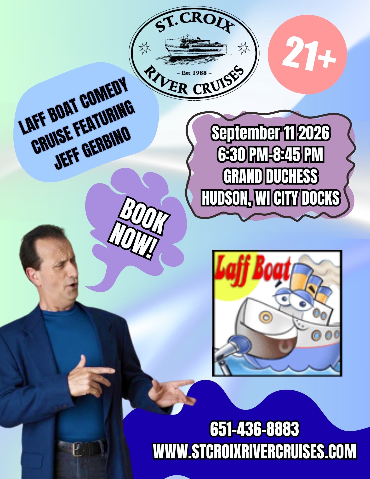 LAFF Boat Comedy Cruise ft Jeff Gerbino