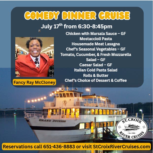 LAFF Boat Comedy Dinner Cruise ft. Fancy Ray McCloney