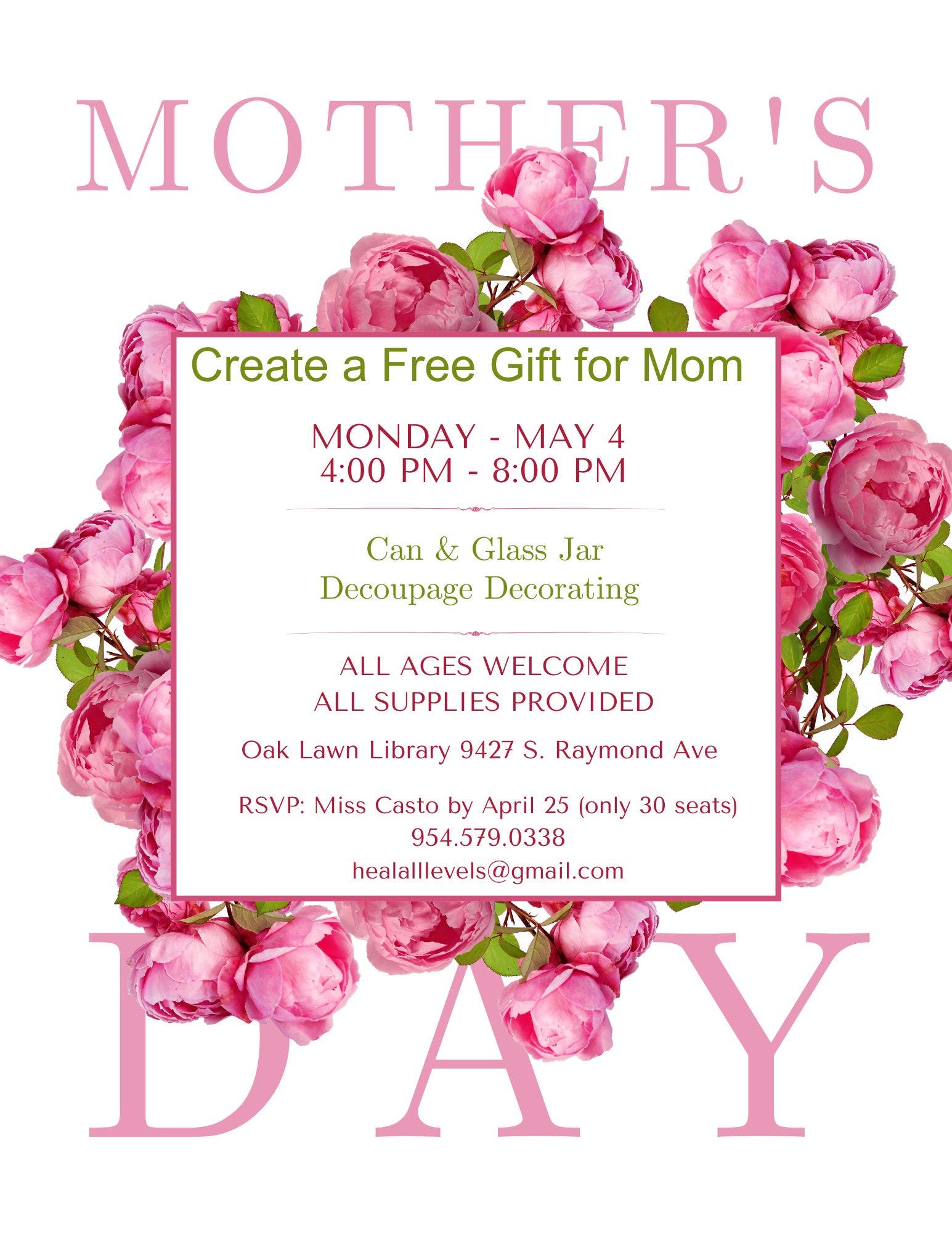 Create a Free Gift for Mom