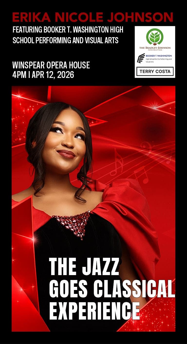 Jazz Goes Classical Experience Featuring Erika Nicole Johnson