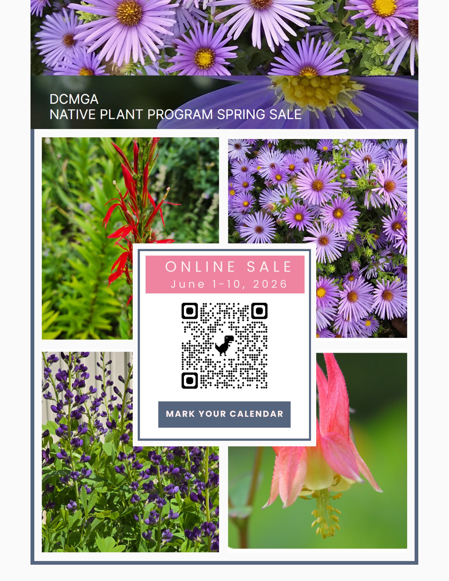 DCMGA Native Plant Program Spring Sale