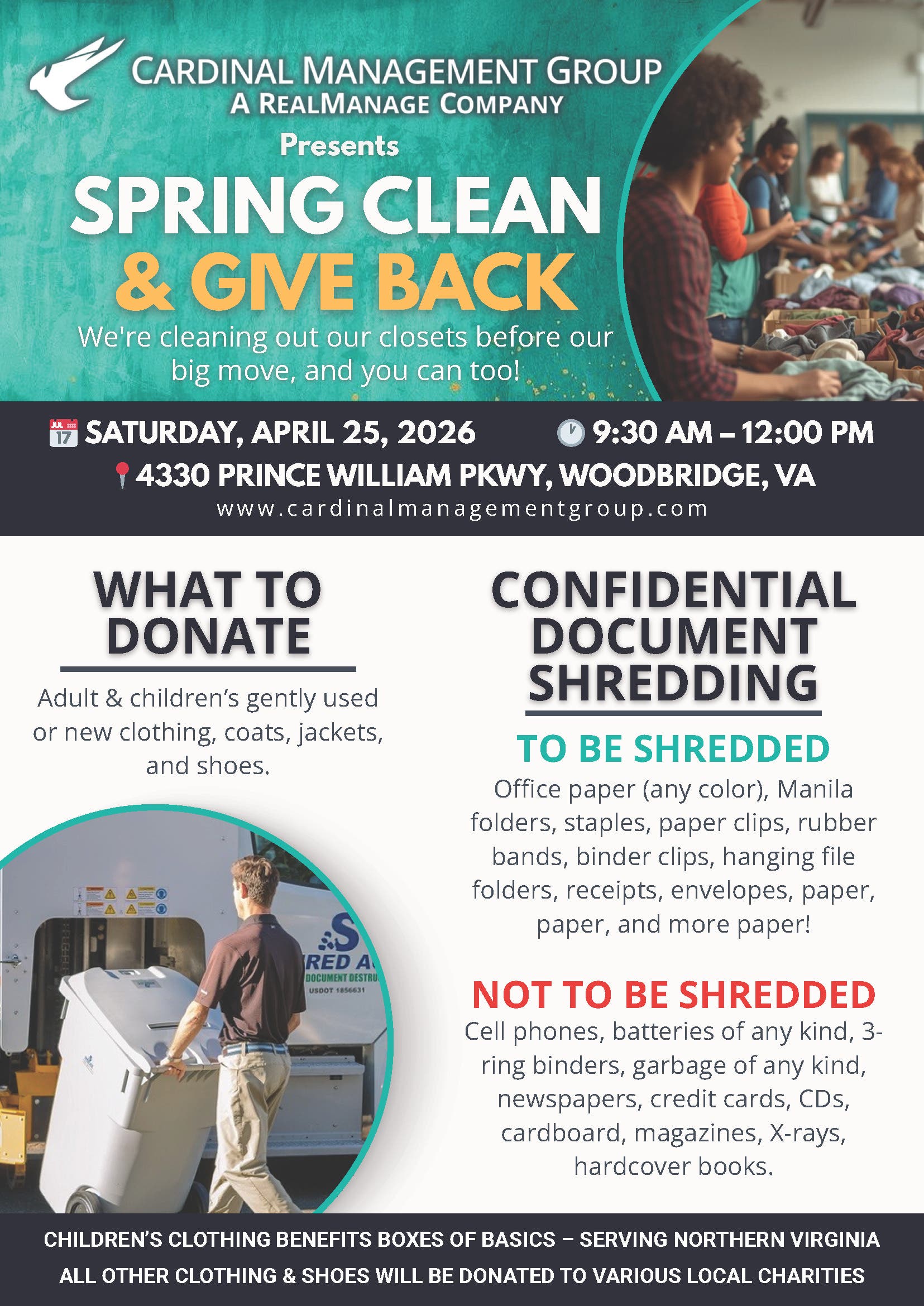 Spring Clean & Give Back
