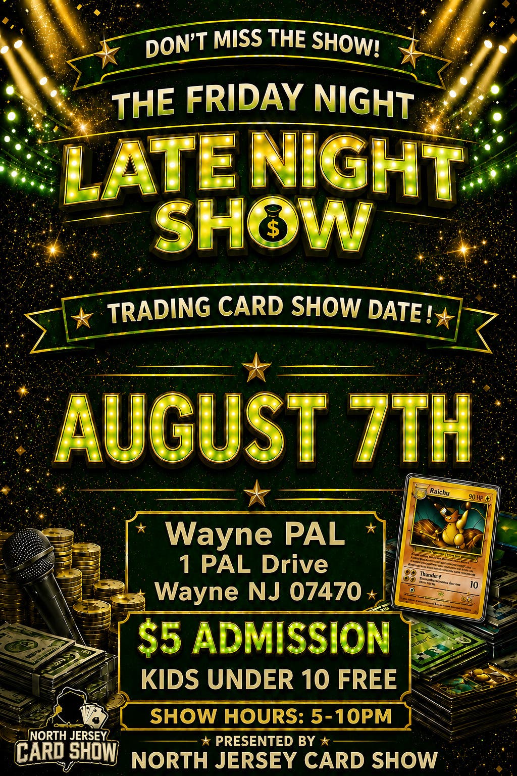Trading Card Show - The Friday Night Late Night Show