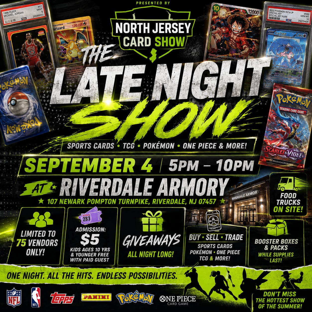Trading Card Show - The Late Night Show