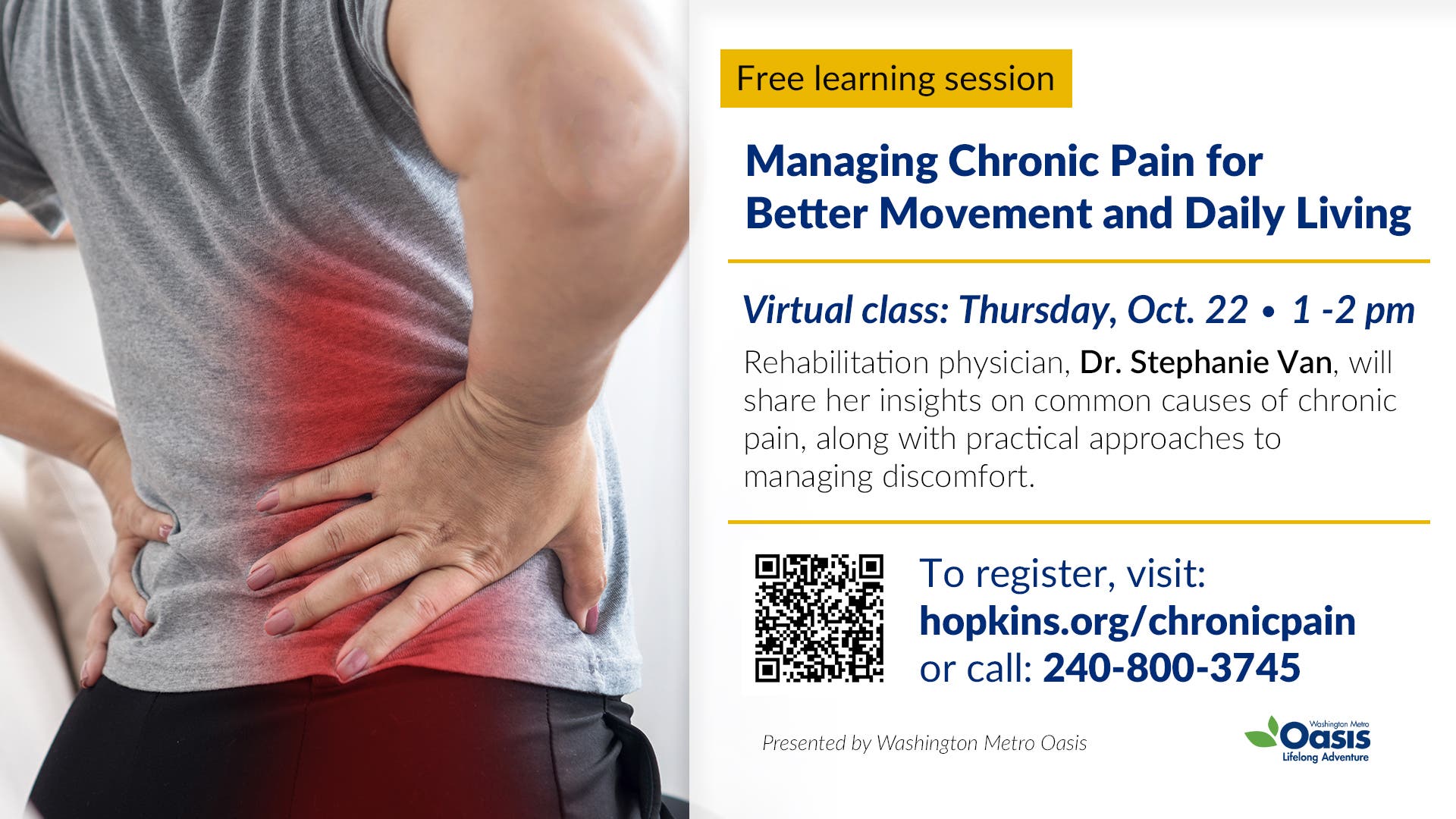 Managing Chronic Pain For Better Movement And Daily Living