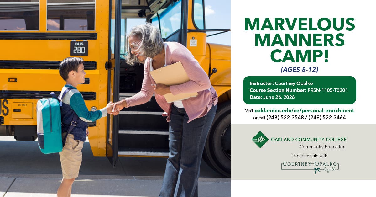 Marvelous Manners Camp!