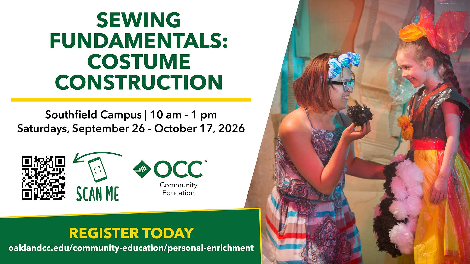 Sewing Fundamentals: Costume Construction Workshop