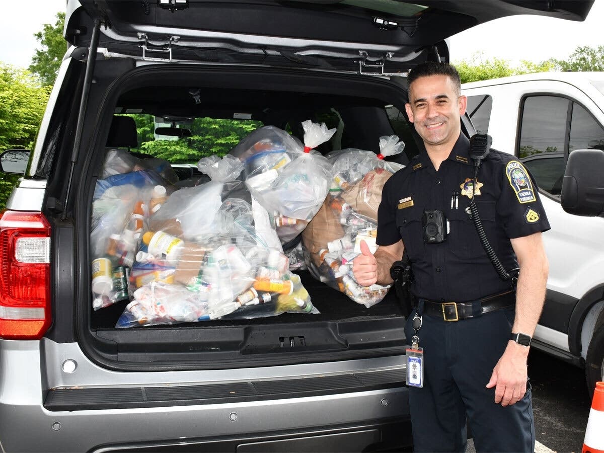 Vienna police are participating in National Drug Take Back Day on April 25. 