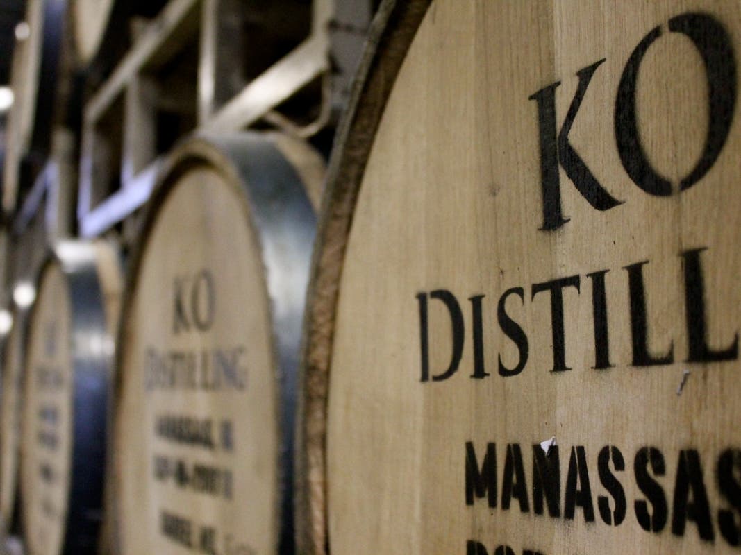 "We are honored by these accolades and look forward to raising a glass of the best that Virginia has to offer with our team and our customers," says Bill Karlson, co-founder of KO Distilling.