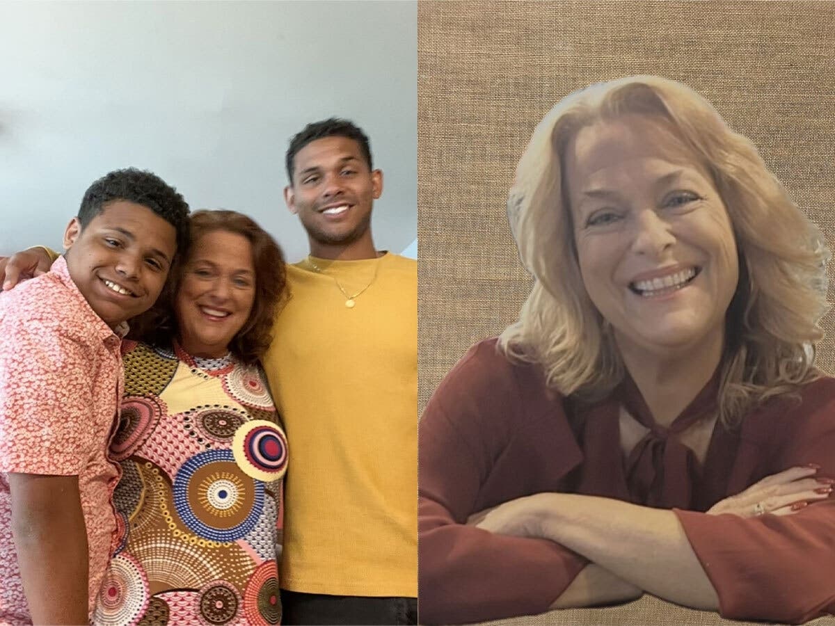 Pamela McCallister and her two sons, Eli and JT.