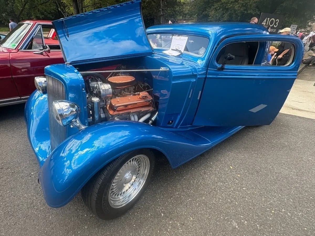Old Town Fairfax was filled with classic automobiles, motorcycles and trucks Monday as part of the 27th annual Labor Day Car Show. 