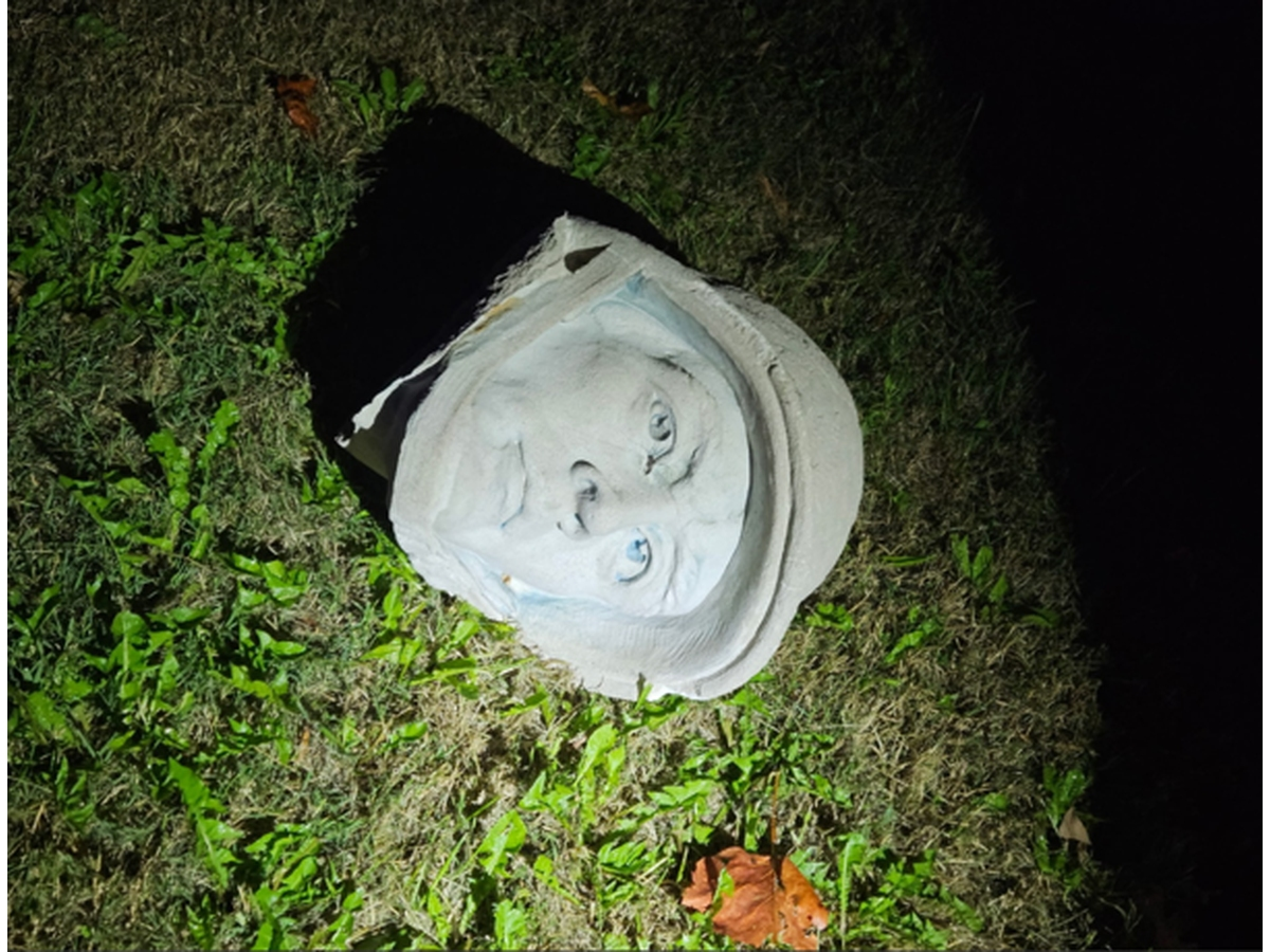 The suspect was arrested by Prince William County police.