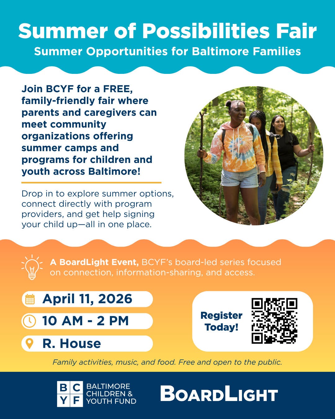 Summer of Possibilities Fair – Free Family Event by Baltimore Children & Youth Fund