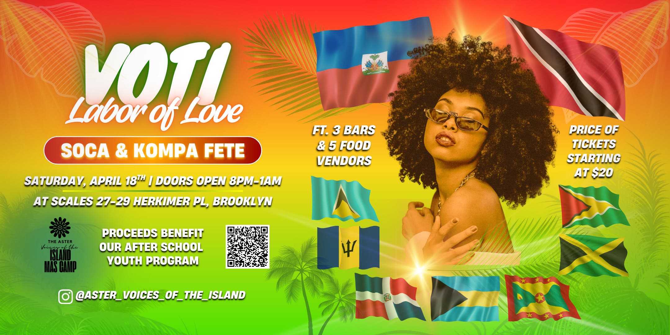Voti Labor of Love Soca & Kompa Fete
