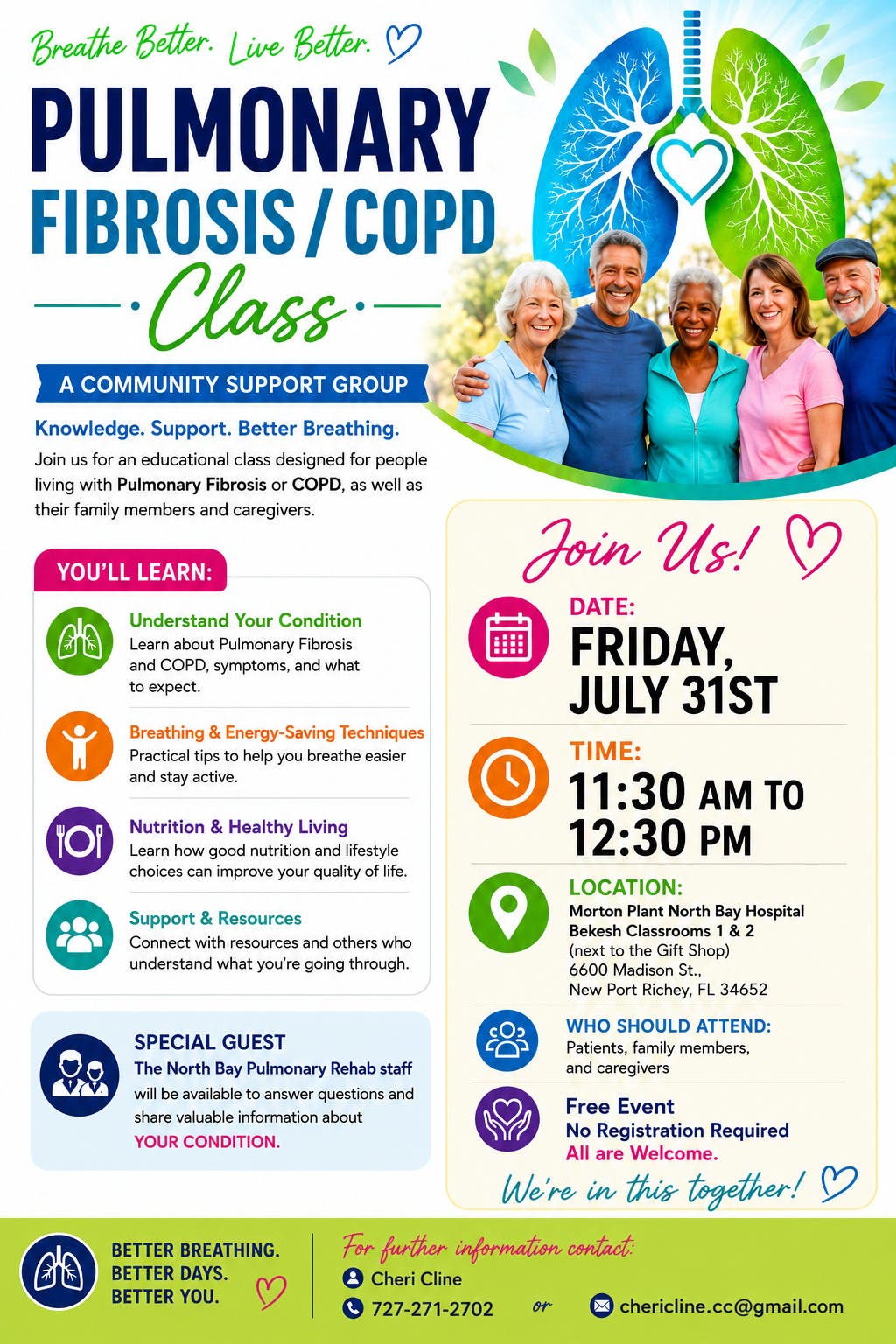 Pulmonary Fibrosis/COPD Support Group