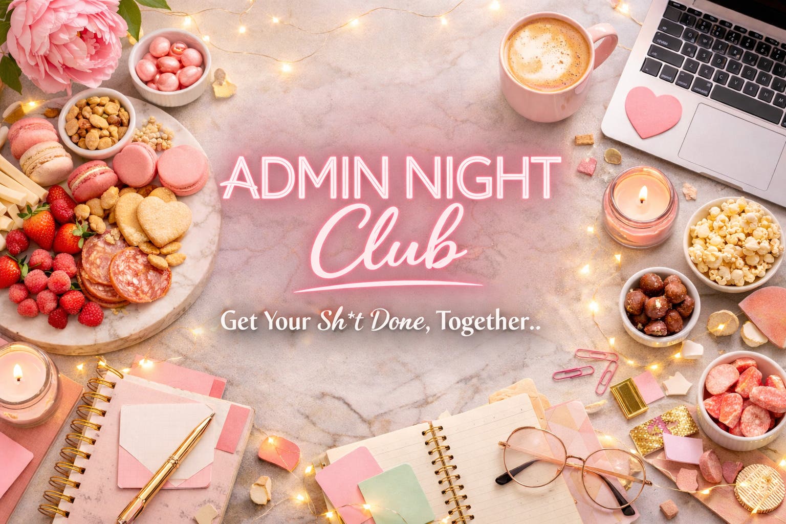 Admin Night: Get Your Sh*t Done, Together
