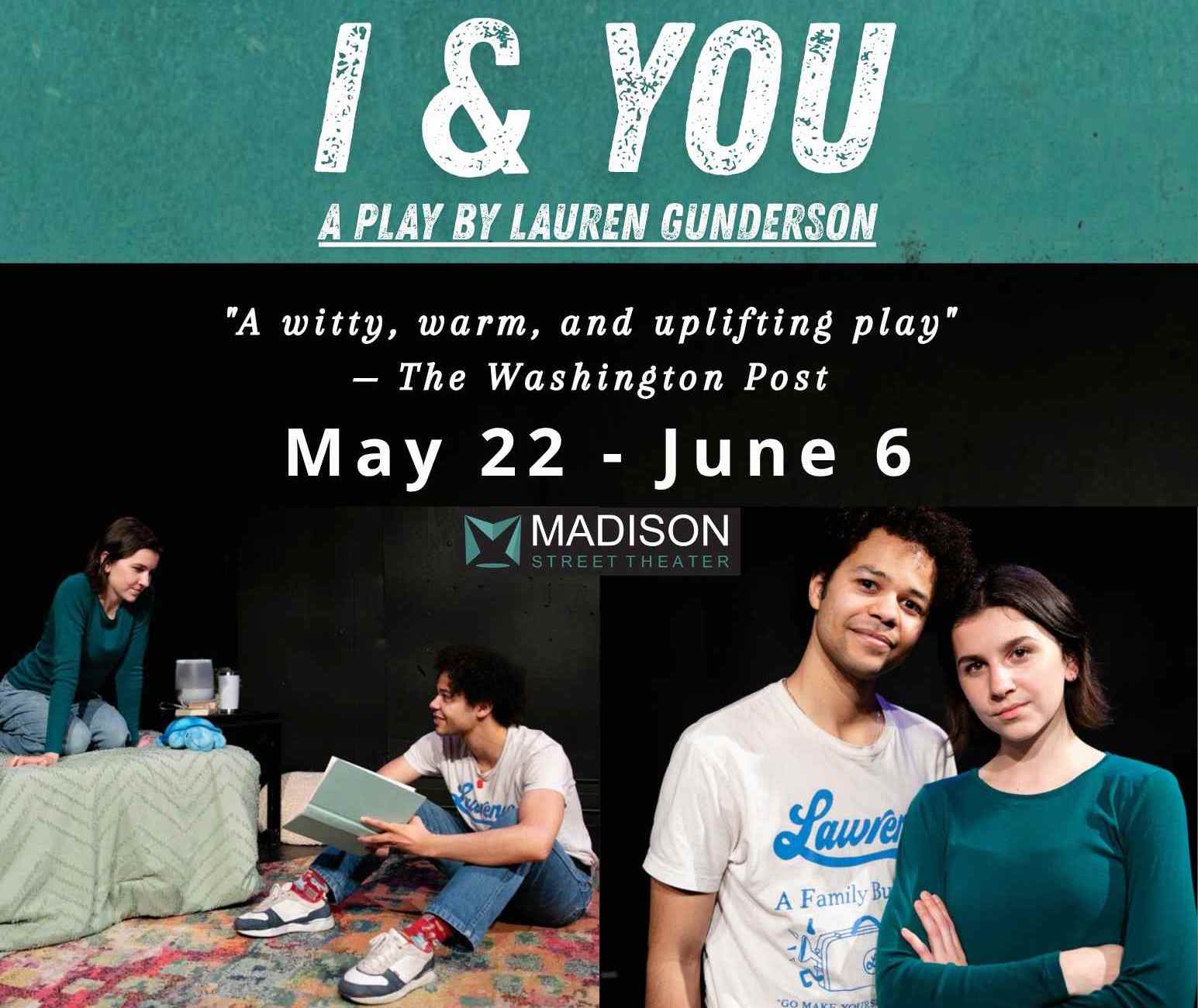 I & You - A Play By Lauren Gunderson