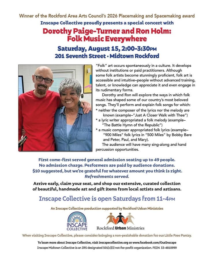Folk Music Everywhere - Dorothy Paige-Turner & Ron Holm