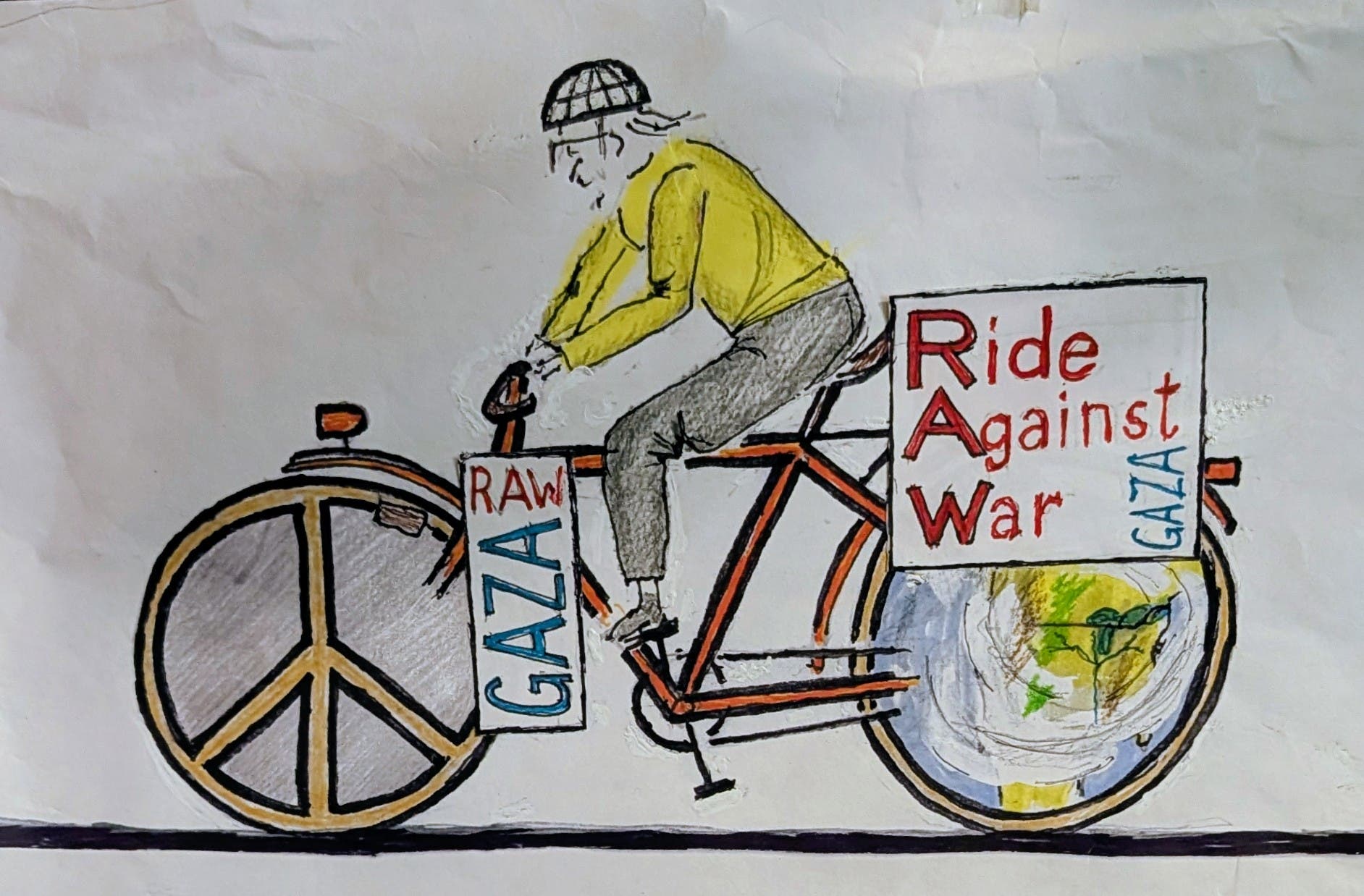 RAW GAZA cycles against SIG Sauer arming Israel