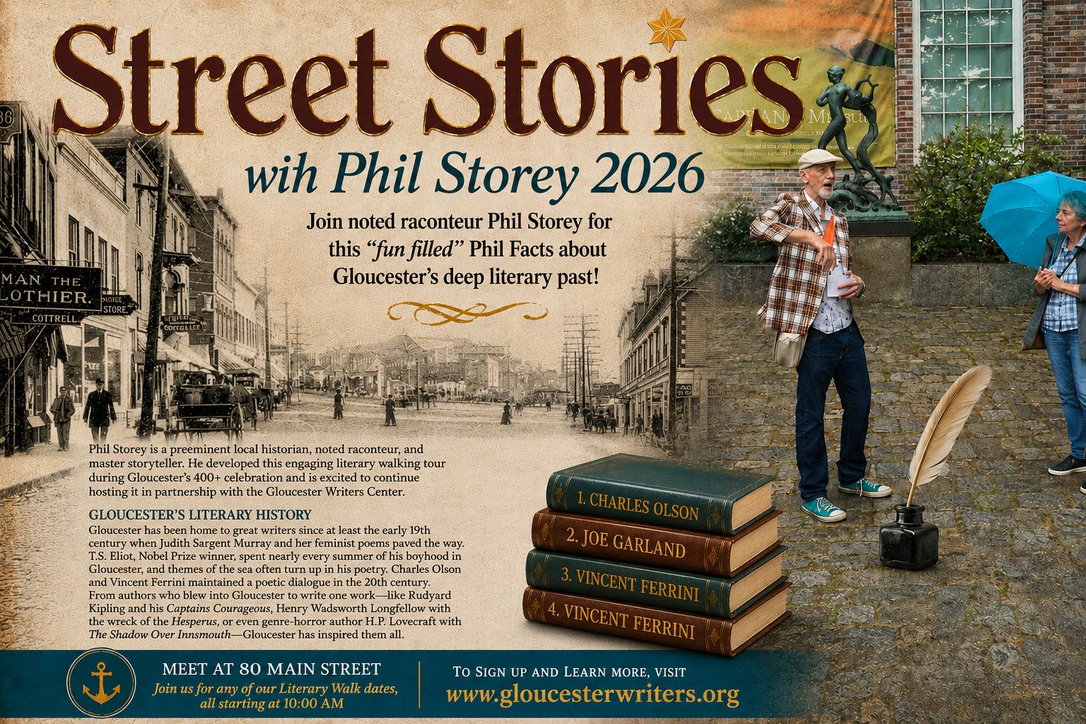 Literary Walk with Phil Storey