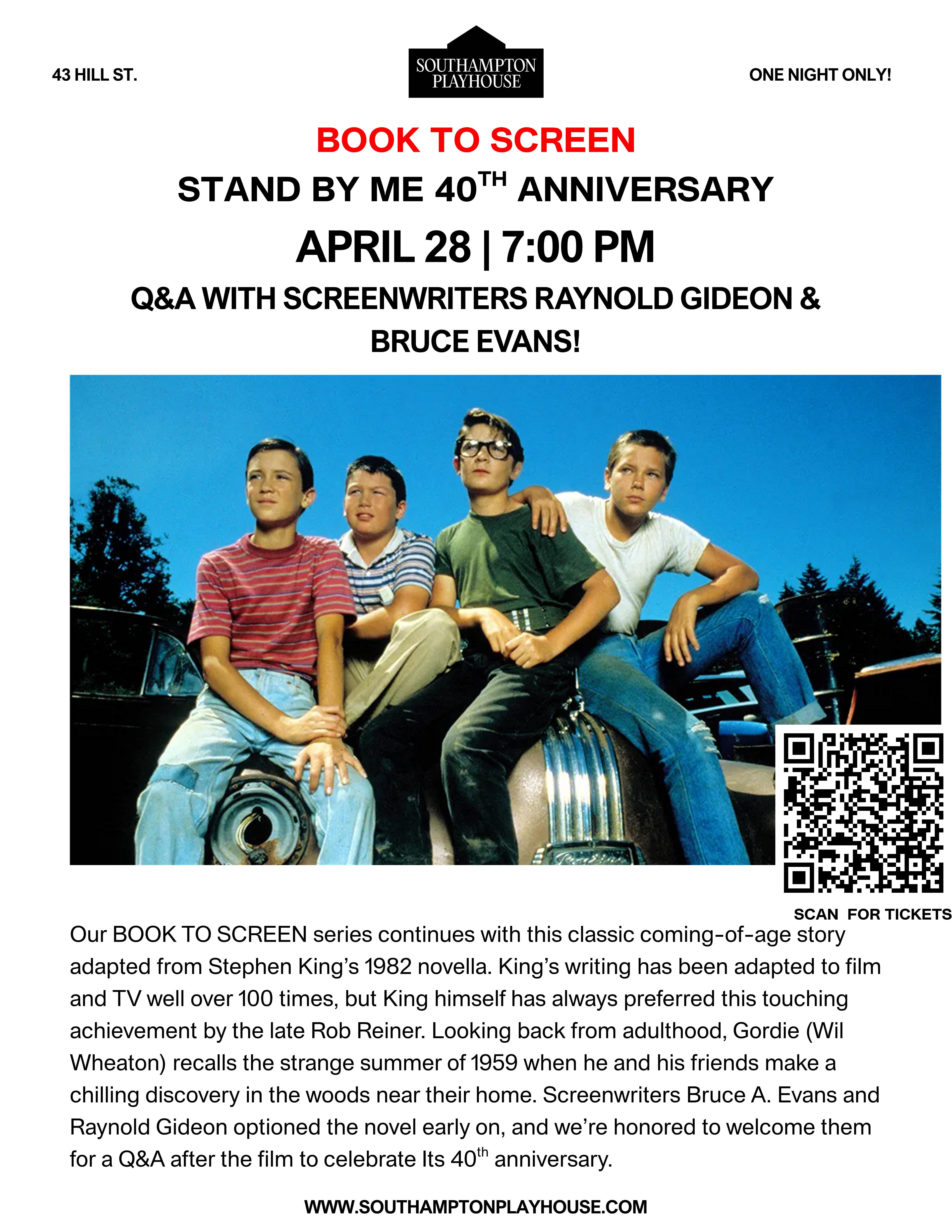 Southampton Presents: Stand By Me 