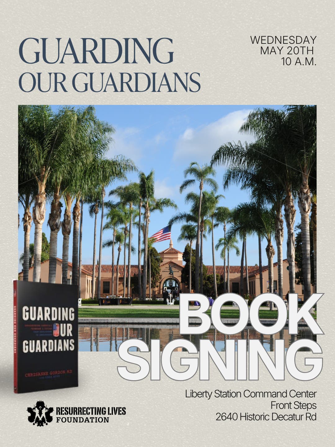 "Guarding Our Guardians" Book Debut & Signing