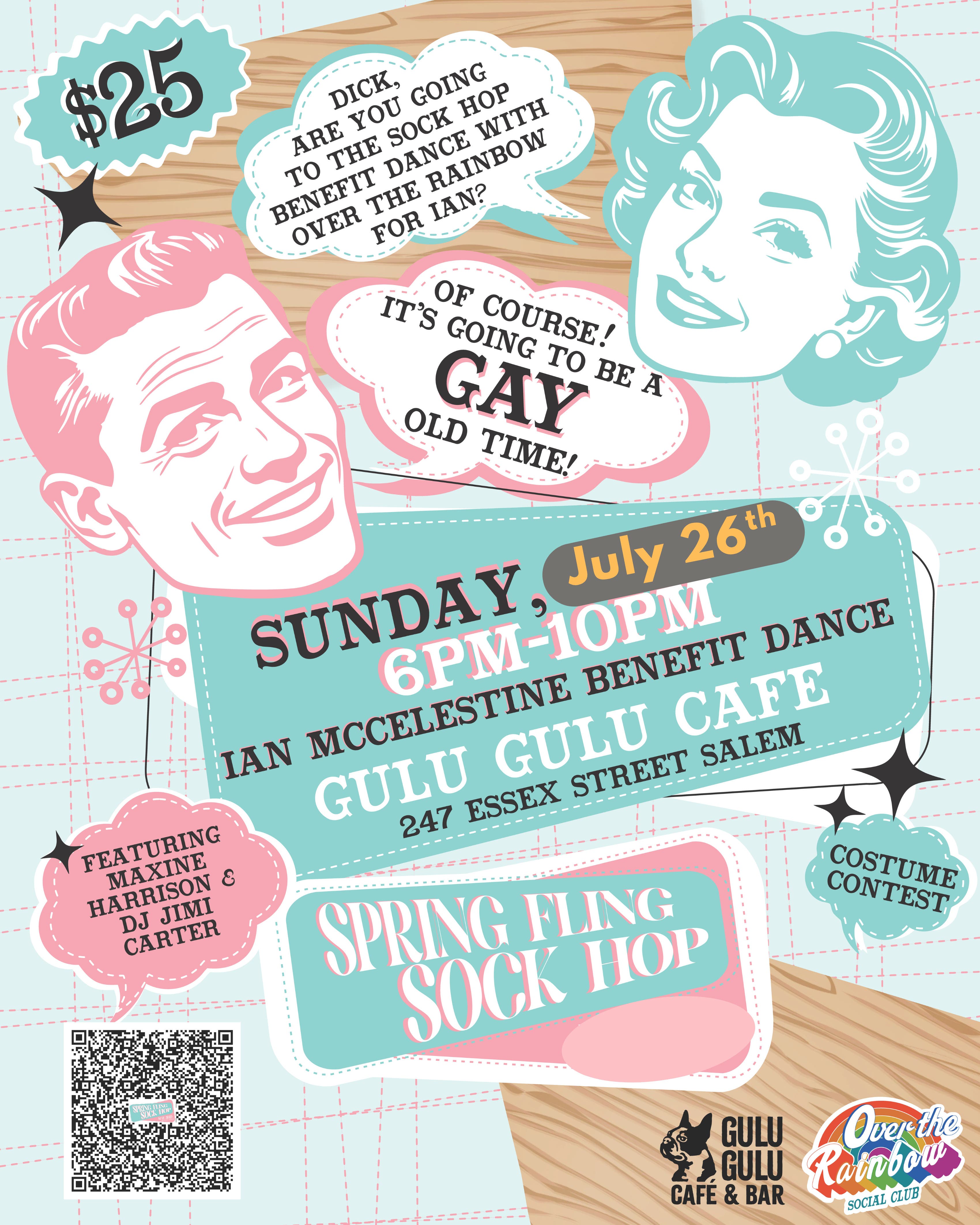 Get Ready to Rock at the 50s SOCK HOP DANCE & FUNDRAISER!