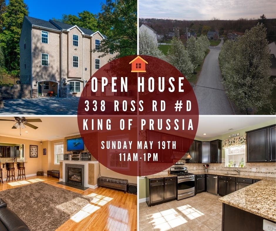 Open House Sunday 111 at King of Prussia Home for Sale Roxborough