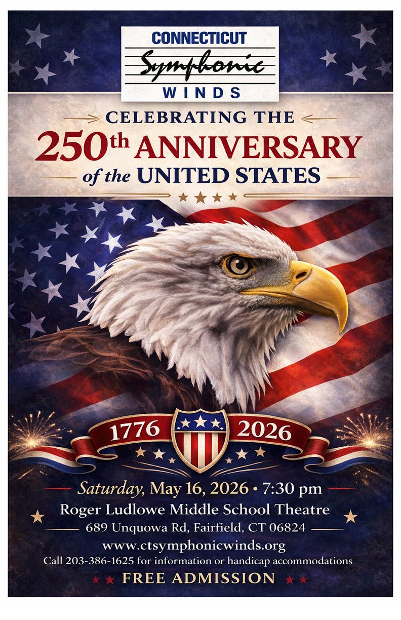 CT Symphonic Winds Nation's 250th Anniversary Concert