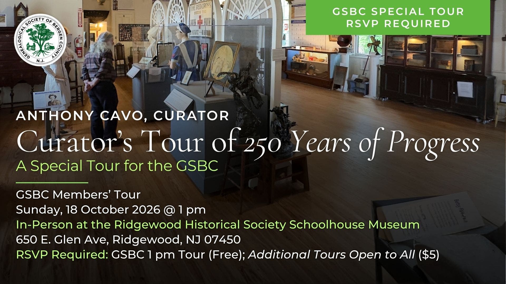 Curator’s Tour of 250 Years of Progress