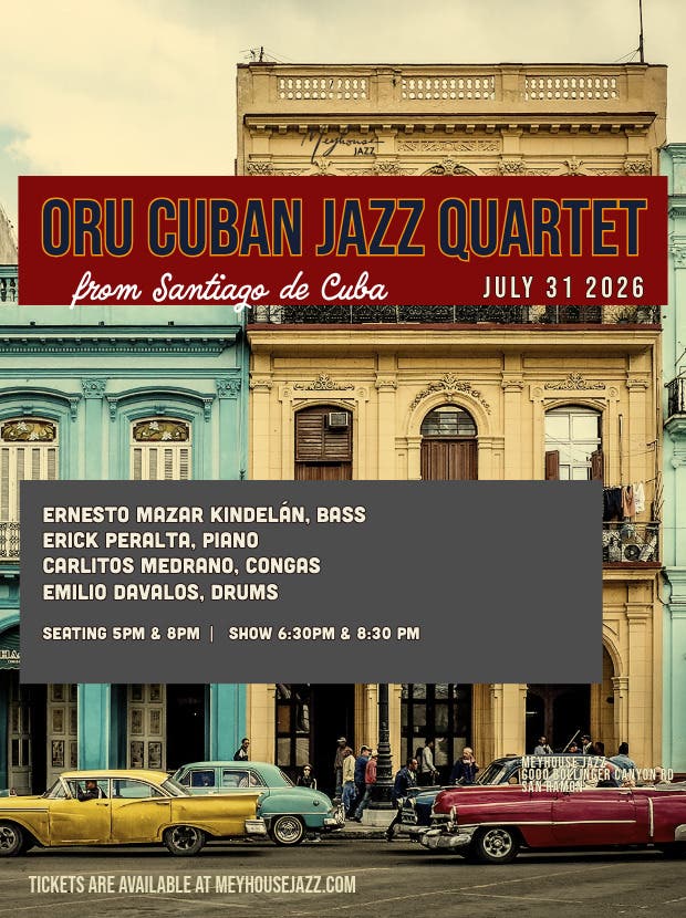 The Oru Jazz Collective: Afro-Cuban Rhythms & Modern Jazz