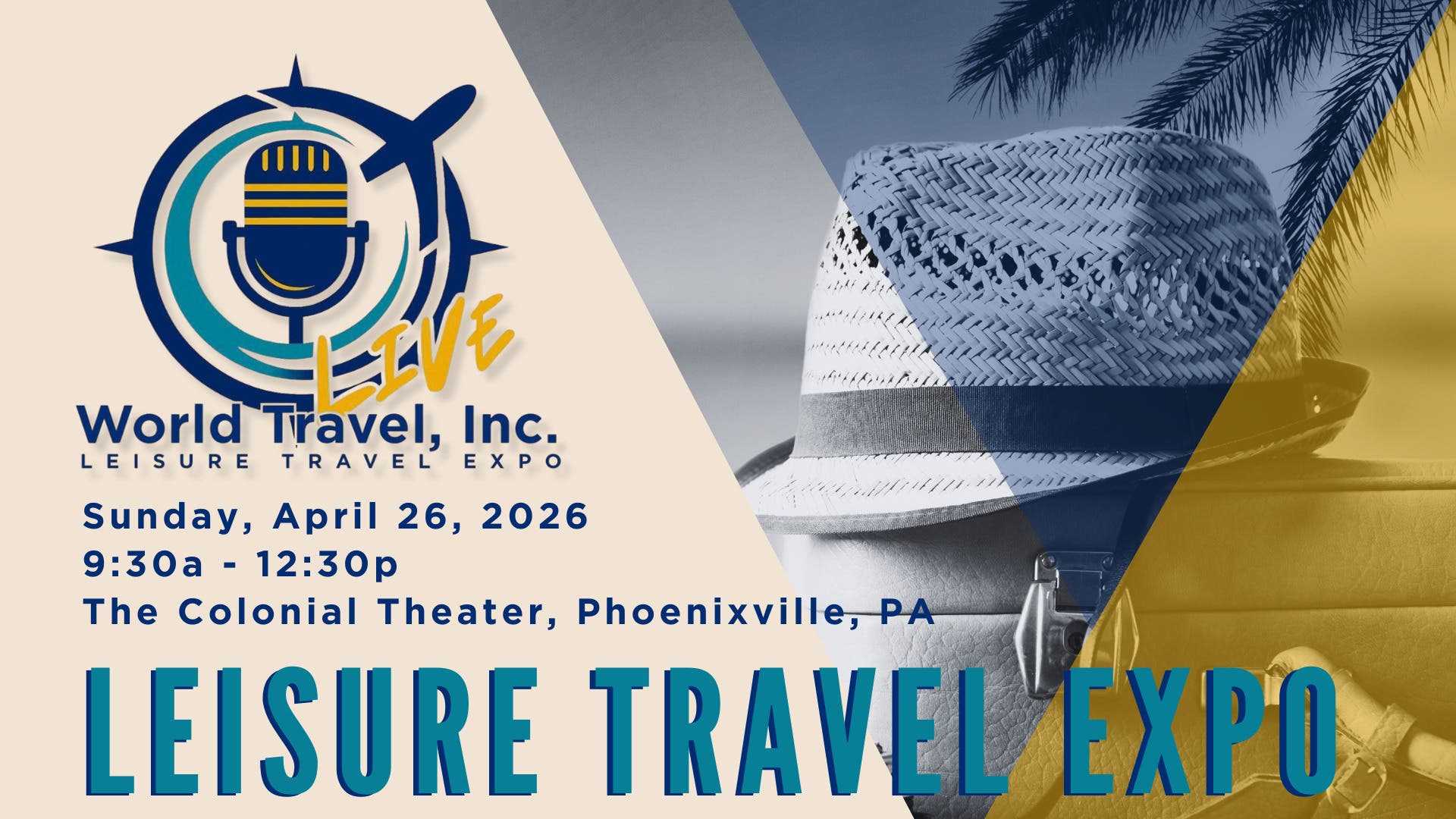 World Travel LIVE! - A FREE Leisure Travel Expo