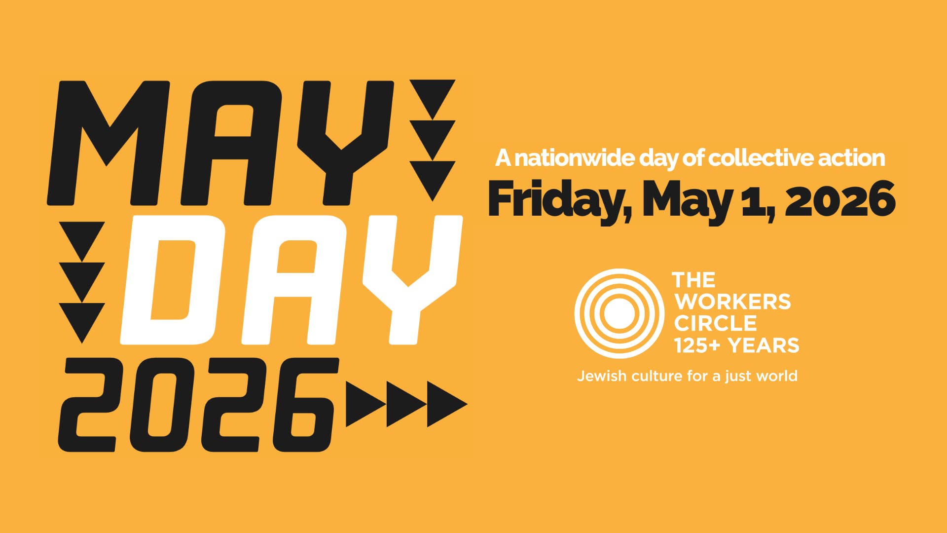 The Workers Circle Presents: May Day Strong