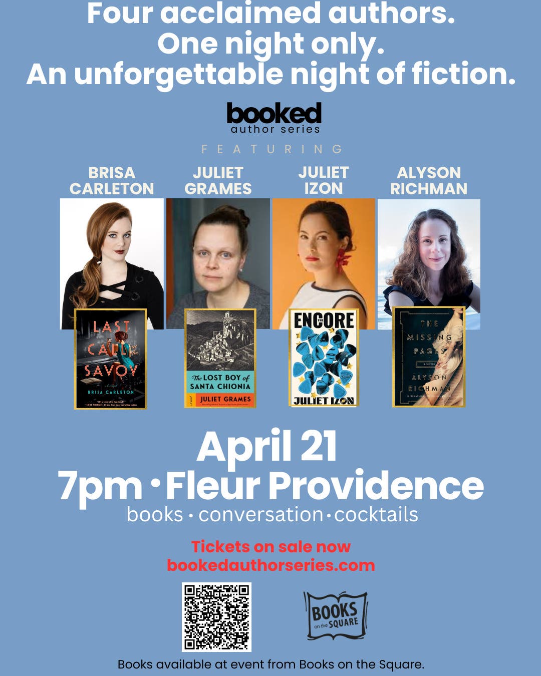 Booked Author Series